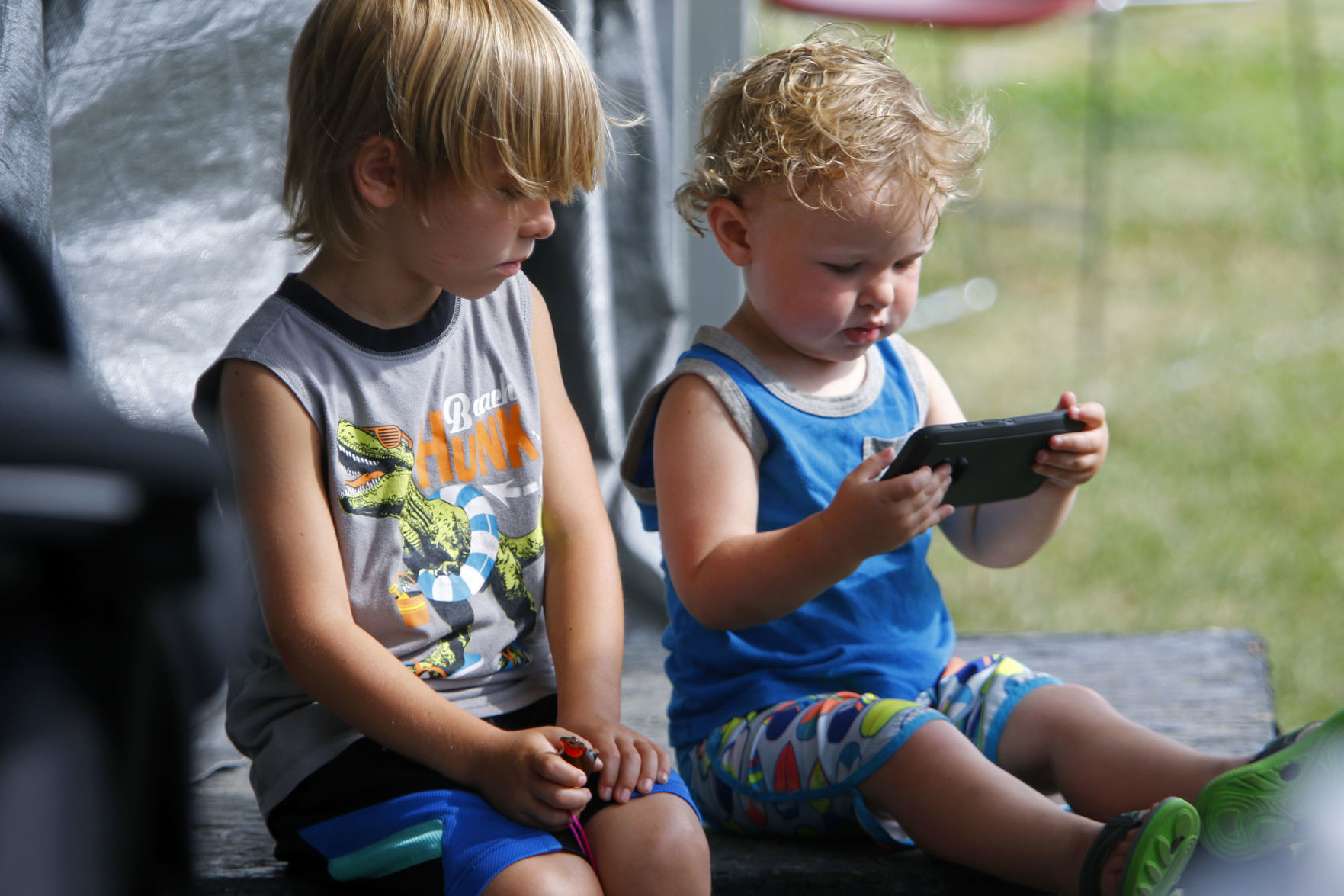 Cutest baby contest at the Porter County Fair